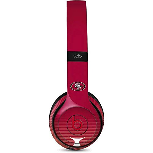 Skinit Decal Audio Skin Compatible with Beats Solo 2 Wireless - Officially Licensed NFL San Francisco 49ers Breakaway Design