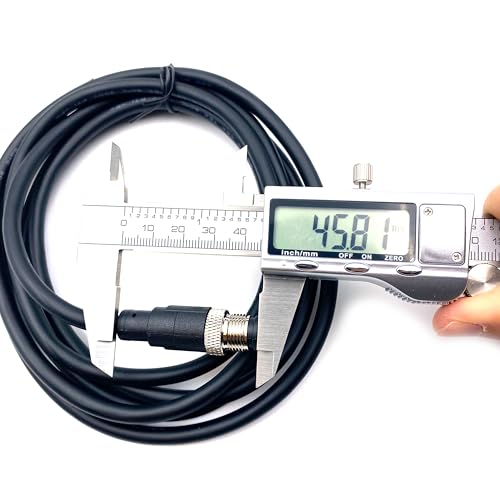 Cable conector macho M12 12 pines, 0.5 metros miniatura 5