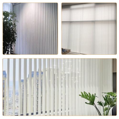 Lamas de persianas verticales de PVC resistentes para ventanas y cortinas 5