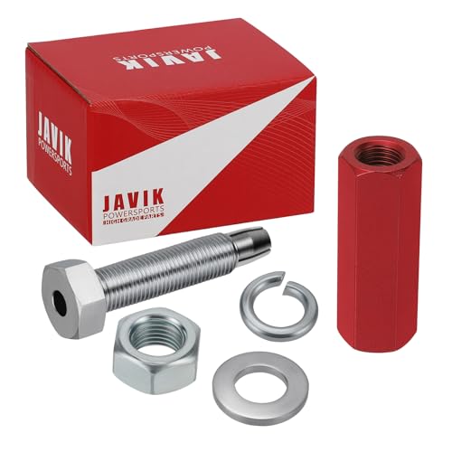 Image of JAVIK Quick Release Flag Pole Holder Red Hold 1 /4'' Flag Poles Compatible with All ATV UTV Motorcycle Dirt Bike All Year