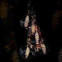 NCC-Licht LED Spiral Filament V140 Vase 4,9W = 28W E27 Gold 300lm extra warmweiß 1800K DIMMBAR – Ansicht 7
