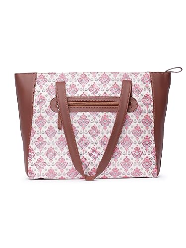 Image of ZOUK Women's Handcrafted Side Tote Bag and Handbag for Office and College
