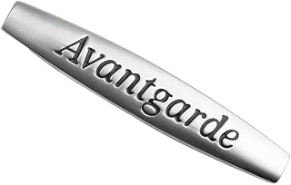 3D Metal Grand Edition Logo Avantgarde Emblem Sticker Car Badge Compatible with W211 W205 W210 W447 W204 W213 Accessories(Avant Matte Silver)