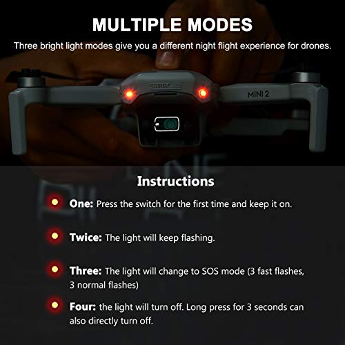STARTRC Mavic Mini 2 Night Flight Light Koplamp voor DJI Mini 2/Mavic mini Drone - Image 4