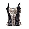 Europa en Amerika Corset Taille en buik Body Sculpting Vest Vest Jas Rits Slim L Apricota29281
