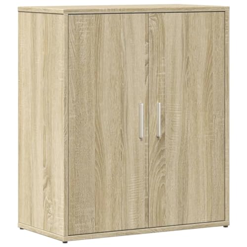 vidaXL Buffet chêne Sonoma 60x31x70 cm Bois d'ingénierie, Armoire de Rangement, Meuble d'entrée, Meuble d'appoint, Meuble de Rangement de Cuisine