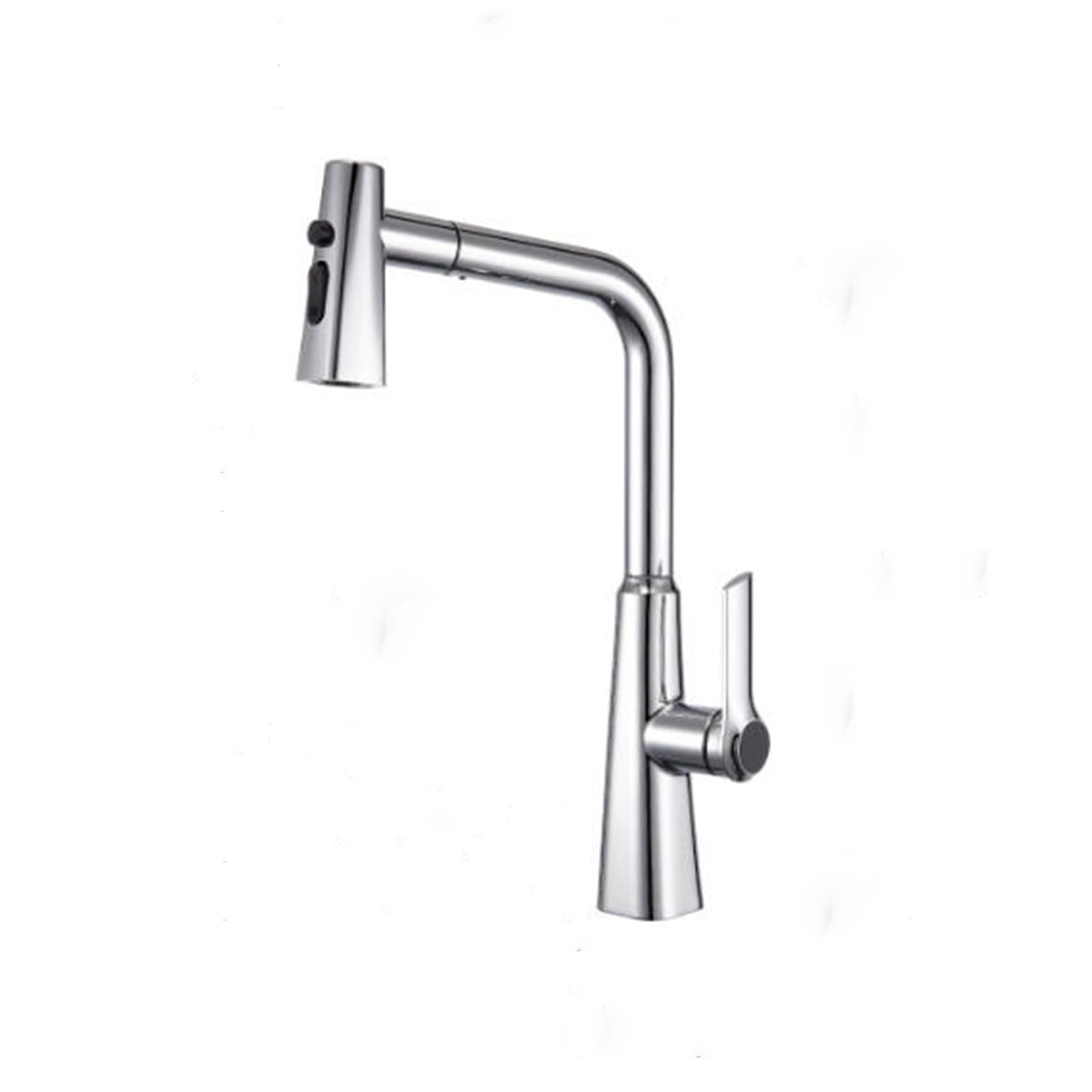ZYCHSJXA Multifunctional Pull-Out Kitchen Faucet with 360° Rotation, Hands-Free Pull Down Sprayer, 3 Spray Modes - Ideal for Home & Commercial Use