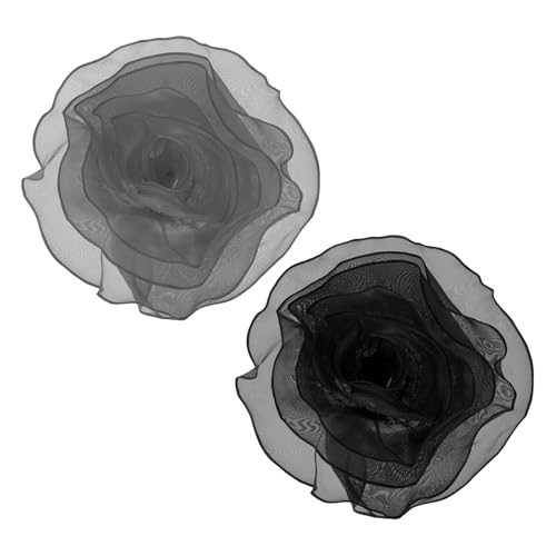 Broches florales en tissu satiné pour donner du volume et de l'élégance à vos robes simples
