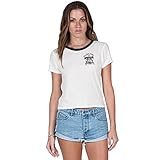 Volcom Women's Summer of 91 Graphic Ringer Tee