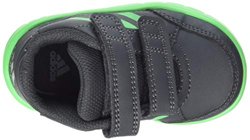 adidas Unisex Baby AltaSport Cf I Gymnastikschuhe, Grau (Grey Six/Shock Lime/FTWR White Grey Six/Shock Lime/FTWR White), 19 EU - Bild 5