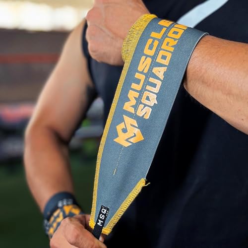 Image of Wrist Wraps for Calisthenics & Weightlifting - Heavy Duty Wrist Support & Stability (Urban Grime)