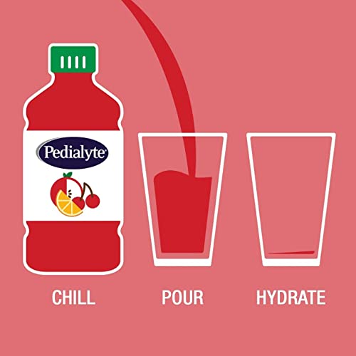 Pedialyte Advanced Care Oral Electrolyte Solution, Cherry Punch - 33.8 oz - Thumbnail 7
