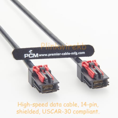 Cable LVDS de 14 polos HSAutoLink II con blindaje premium para ADAS 6