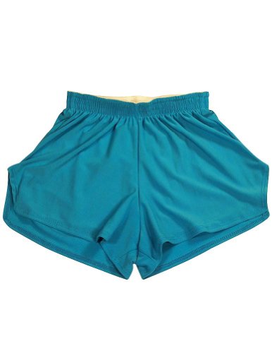Zara Terez - Big Girls' Gym Shorts, Turquoise 34036-10/12 Zara Terez - Big Girls' Gym Shorts, Turquoise 34036-10/12