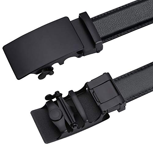 Flintronic ® Cintura da Uomo in Pelle con Fibbia