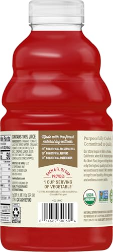Image of R.W. Knudsen Organic Tomato Juice, 32 fl oz (Pack of 4)