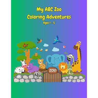 My ABC Zoo Coloring Adventures
