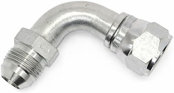 AF 6500BT-12-12 - #12 Male JIC (1-1/16''-12 Threads) X #12 Female JIC (1-1/16''-12 Threads) 90 Bent Tube Elbow