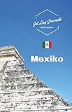 JetLagJournals • Reisetagebuch Mexiko: Erinnerungsbuch zum Ausfüllen und Selberschreiben | Ideal als Abschiedsgeschenk