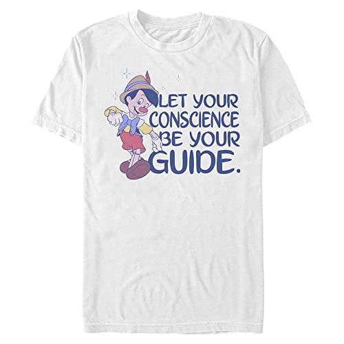 Disney Cœur Conscient T-Shirt Homme col rond et manches courtes