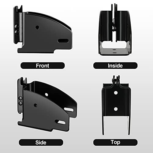 4 Pack E Track Wood Beam BracketsETrack Accessories Wood Beam End