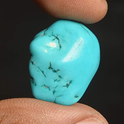 100% Natural Supreme Excellent Blue Turquoise, Certified Rough Turquoise Gemstone 22.50 Ct Unheated Turquoise Stone #TOP2