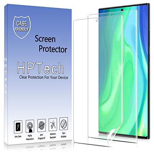 HPTech 2-Pack Screen Protector For Samsung Galaxy Note 20 Ultra Full Coverage PET Film, HD Clear, Bubble Free, Case Friendly