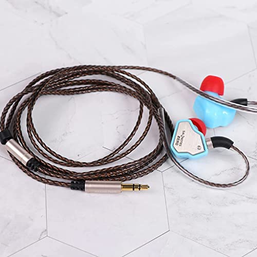 Image of Concept Kart 7Hz Salnotes Zero Wired Iem Earphone, 10Mm Dynamic Driver|Metal Composite Diaphragm|Noise Isolation|In Ear Monitor Earbuds With Detachable Ofc Cable (Blue, 3.5Mm With Mic)