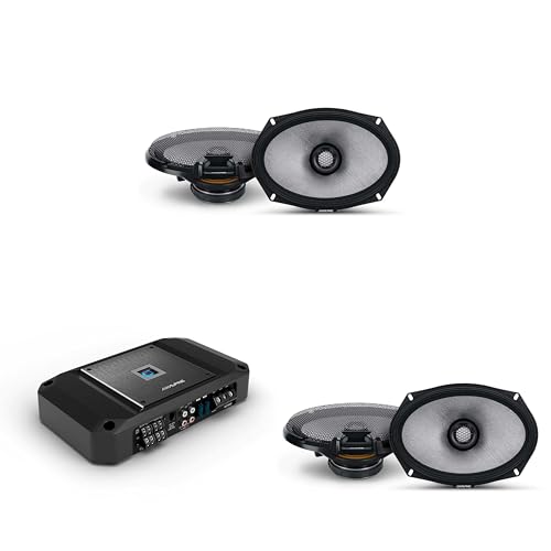 Alpine R2 4 Channel Amp & (2) R2-S69 6x9 Audio Upgrade Bundle