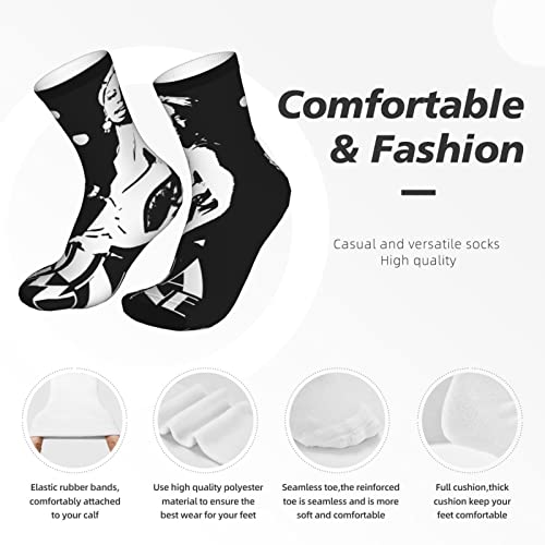 Emerze Nina Simone Casual Socks 3D Print Running Performance Crew Socks For Men/Women #TOP6