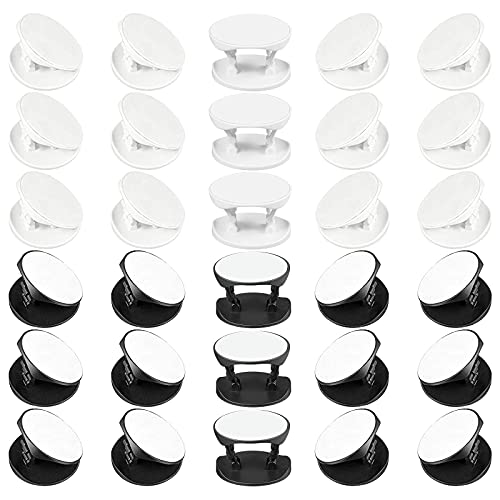 30 pièces Supports de téléphone de Sublimation Pliables, Support de Prise de téléphone Portable adhésif Support de Support Extensible de Doigt de téléphone Vierge avec Autocollant unilatéral Cover