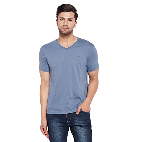 Image of Orewa Men Men's Solid Regular Fit T-Shirt