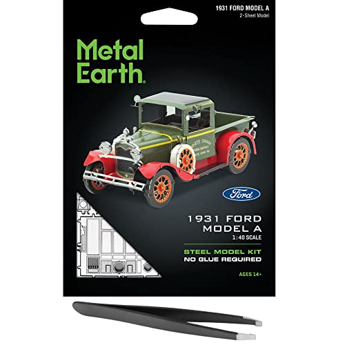 Modèle en métal 3D 1931 Ford Model A de Metal Earth avec pince