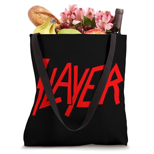 Slayer Classic Logo Tote Bag miniatura 4