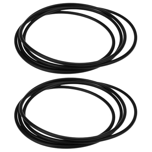 AS Axis Spindleon 2 Courroies D'entraînement pour Platine Vinyle Compatible avec Pro-Ject Essential I II Et III Modèles Courroie en Caoutchouc Rond