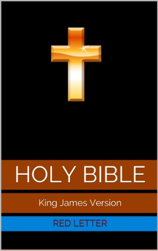 Holy Bible Red Label (King James Version 1611) Illustrated including maps
