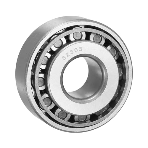 Image of sourcing map 32303 Tapered Roller Bearing Cone and Cup Set, 17mm Bore x 47mm OD x 20.25mm Thick, Chrome Steel Taper Bearing Set, ABEC-3