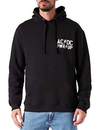 Power Up Hoodie sweat noir taille M anti-pilling qui ne se déforme pas