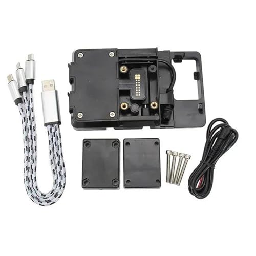 Support de téléphone moto R1250R fixation premium en aluminium noir