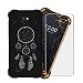 Produktbild TIANDIMY Hülle Kompatibel mit für Doogee S88 Pro (6.3 Zoll) + [1 Stück] Schutzfolie, Silikon Slim Schwarz Soft TPU Stylische Handyhülle, Anti-Scratch Schutzhülle Case Cover