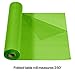 Creative Converting Touch of Color Folded Plastic Banquet Roll, 250', Fresh Lime