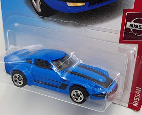 Hot Wheels Nissan Fairlady Z a escala 1:64 azul miniatura 2