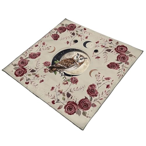 Divination Tablecloth Card Mat Astrological Altars Cloth Pad Tarots Table Cover Cloth Board Gaming Pad Tarot Readings Tarots Gam