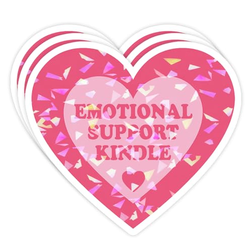 Autocollants Kindle rose en vinyle lot de 3 stickers personnalisation liseuse et ordinateur