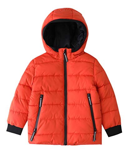 Hiheart Boys Girls Thick Padded Winter Coat Warm Hooded Jacket