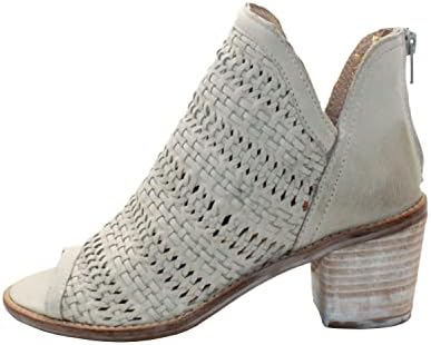 Sbicca Women's Open Toed Heeled Sandal, Ice, 9 | Image 6