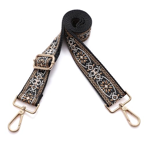 Image of S-Jacorry Purse Strap Replacement Crossbody Wide Shoulder Strap Adjustable Canvas Straps Handbag Strap Replacement Belts