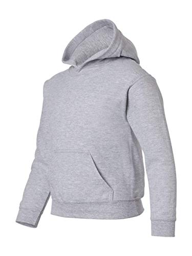 Gildan Youth Hooded Sweatshirt sweat gris idéal pour le sport