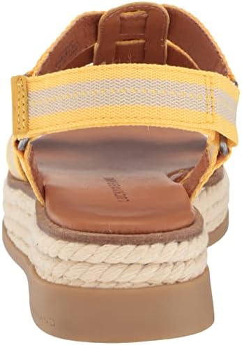 Lucky Brand Women's Emliey Gladiator Sandal Platform, Mimosa, 8 | Image 2