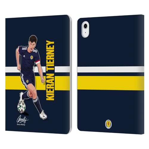 Coque Écosse Kieran Tierney pour iPad Air 2020/2022 avec support et fentes pour cartes